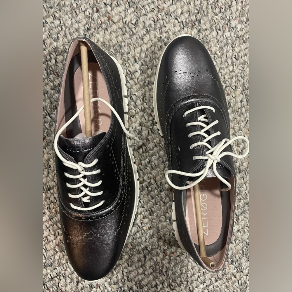 Brand new Cole Haan metallic shoes